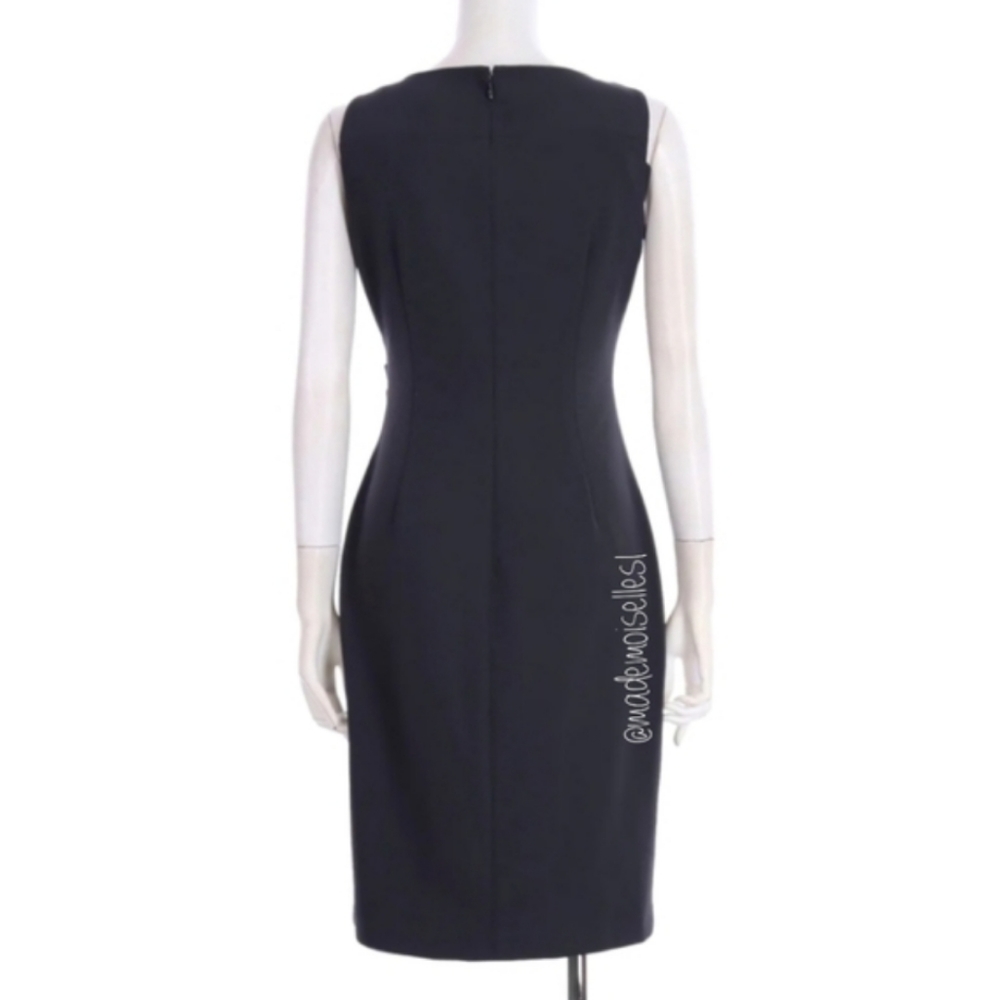 Gray Calvin Klein Sunburst Dress Size 14 - Picture 4 of 4
